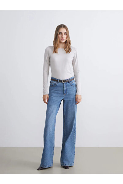 LC Waikiki Γυναικείο κορμάκι Crew Neck