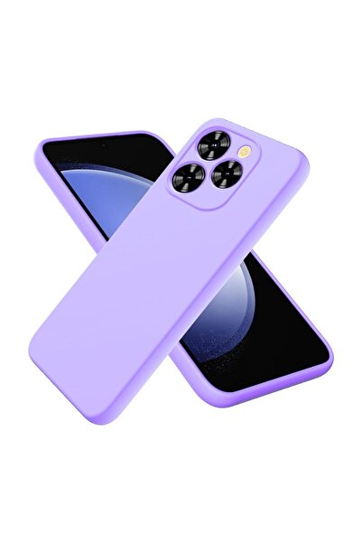 HANPORIUM حافظة سيليكون متوافقة مع Reeder S919 - غطاء مرن بألوان باستيل مع حماية للكاميرا - أرجواني