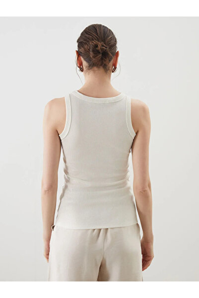 LC Waikiki Bicycle Collar Shiny Looking Women's Singlet