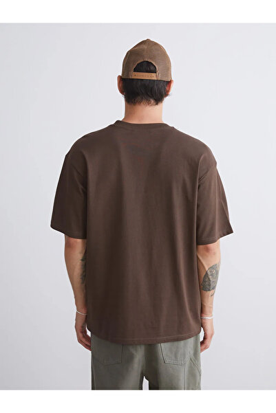 LC Waikiki Ανδρικό T-Shirt από βαμβακερό χτενισμένο λαιμό