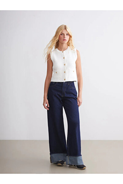 LC Waikiki Bisiklet Yaka Kadın Triko Yelek