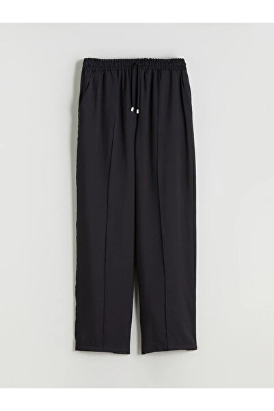 LC Waikiki Modal Blended Women's Trousers with Elastic Waist