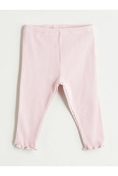 LC Waikiki Crew Neck Printed Baby Girl Blouse and Leggings Set of 2