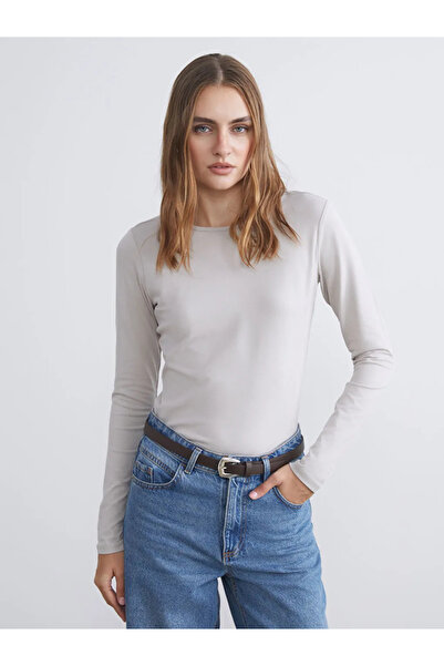 LC Waikiki Γυναικείο κορμάκι Crew Neck