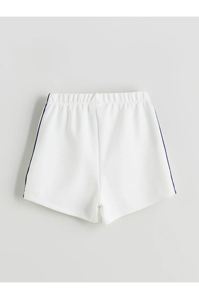 LC Waikiki Crew Neck Soft Touch Girls' T-Shirt and Shorts