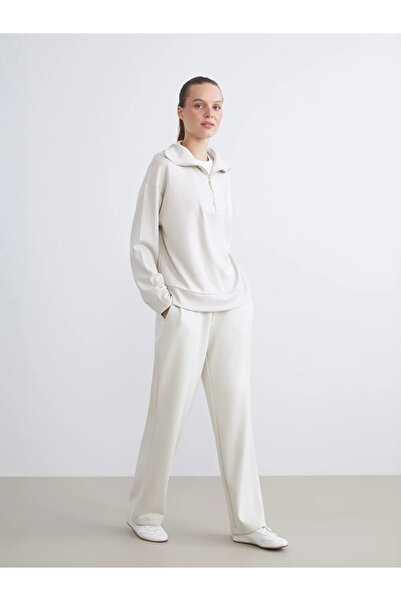 LC Waikiki Women's Stand Collar Sweatshirt