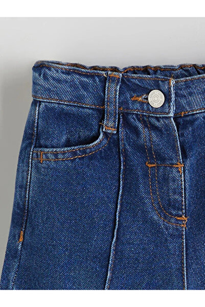 LC Waikiki Beli Ayarlanabilir Kız Çocuk Jean Pantolon