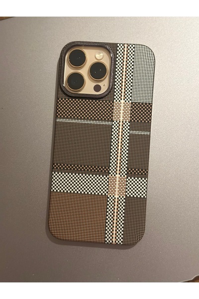 HYPERSOFT Iphone 12 (6.1 inç) Uyumlu Magsafeli Kenarları Çerçevesiz Slım Karb...