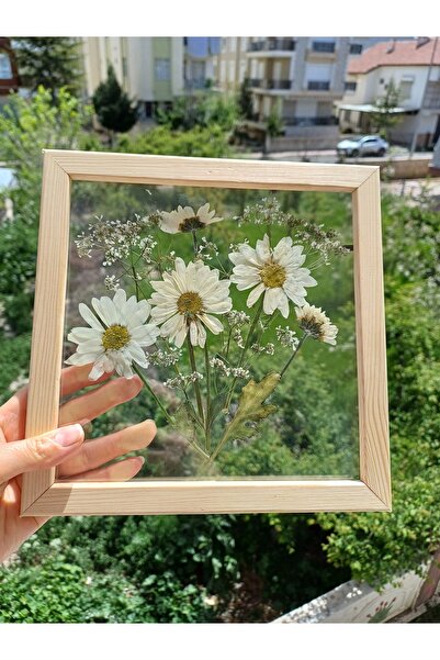 Store Beyaz papatyalı tablo