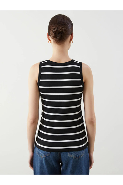 LC Waikiki Crew Neck Striped Women's Athlete