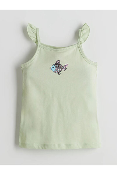 LC Waikiki Printed Baby Girl Undershirt and Shorts 2 Pack