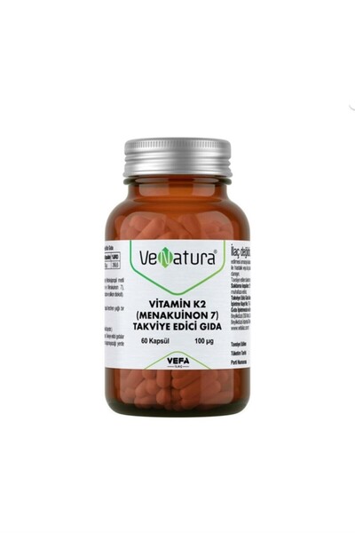 VeNatura Vitamin K2 Menakuinon 7 60 Kapsül