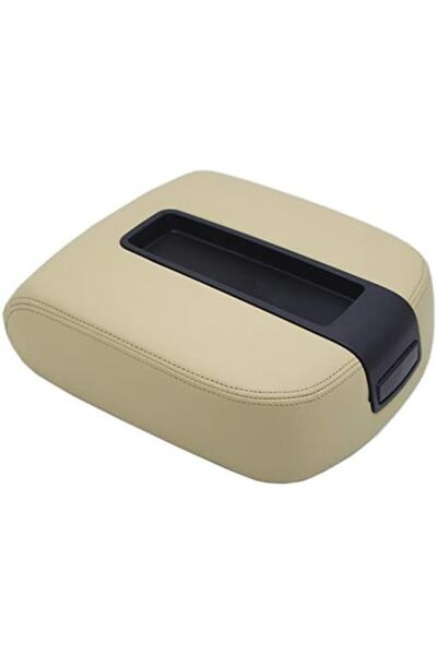 genernic Beige Armrest Cover for Central Console by Easy Auto for Chevrolet Avalanche Silverado GMC Yukon XL
