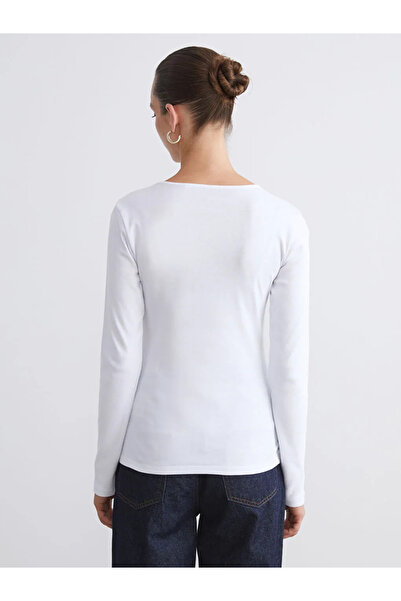 LC Waikiki Tricou pentru damă cu guler rotund