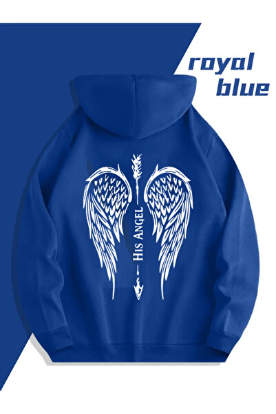 darkopia Σετ 2 τεμαχίων με κουκούλα με στάμπα Lover Combination Angel and Guardian