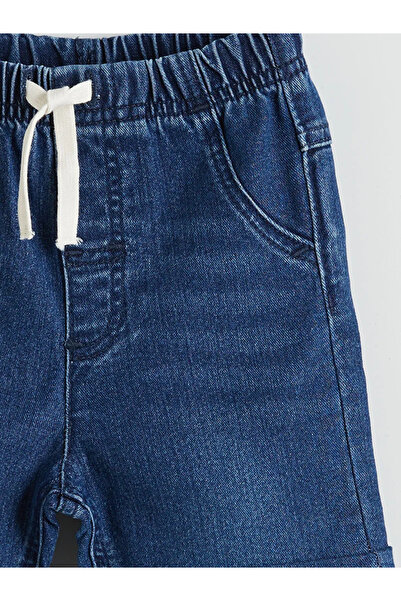 LC Waikiki Elastic Waist Boy Jean Shorts