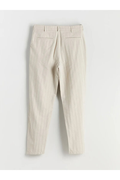 LC Waikiki Ανδρικό παντελόνι Slim Fit Line Blended