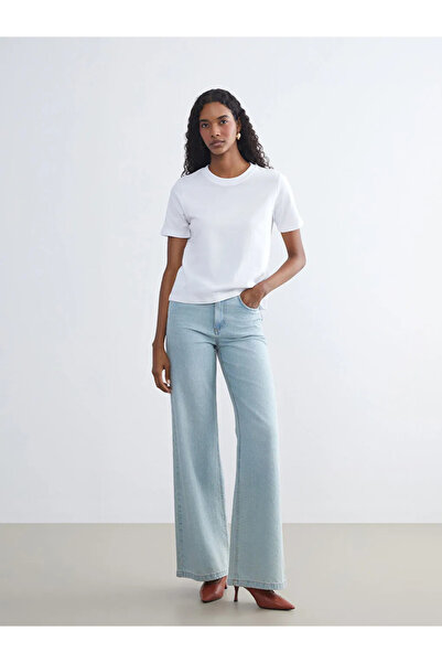 LC Waikiki Tricou pentru damă cu guler rotund