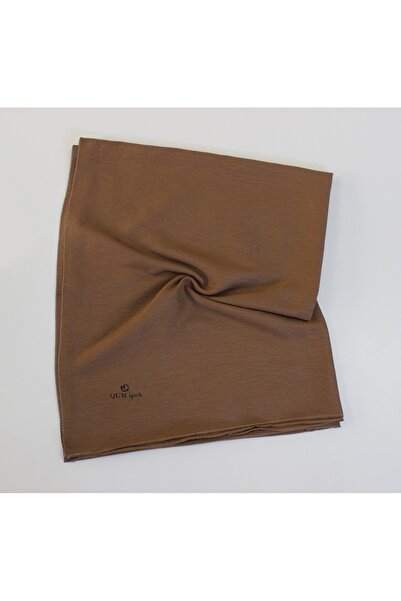 QUM İPEK Cotton Jazz Shawl Brown