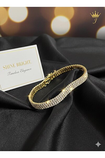 stainless steell paslanmaz çelik taşlı bileklik