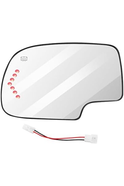genernic Replacement Driver Side Mirror Glass for Chevrolet and GMC Models