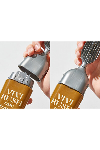 VIVI RUSH فرشاة رغوة صبغة-بنى غامق بخلاصة الحرير والبروتين-(فى فى