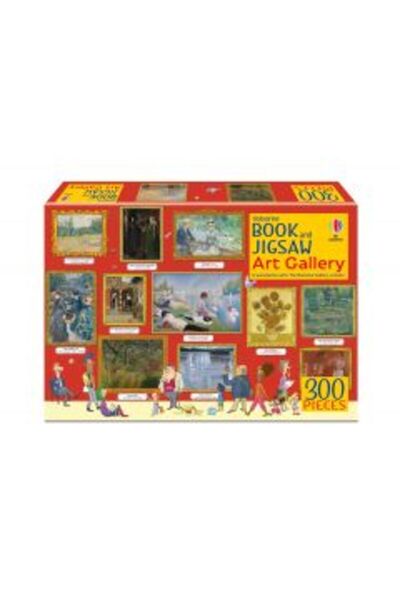 Usborne Publishing Book and Jigsaw Art Gallery