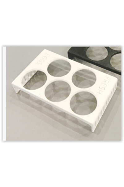 Anatolyizm Egg Holder in the Refrigerator 1 Piece White 1 Piece Black with Gift