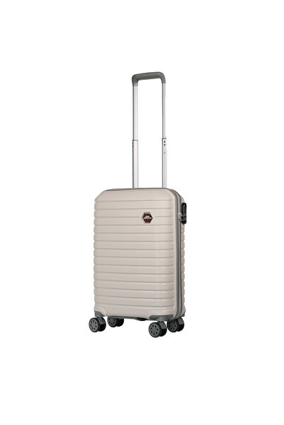 GROUND Vanille Gar 3’lü Valiz Seti Kemik Gri - 10663