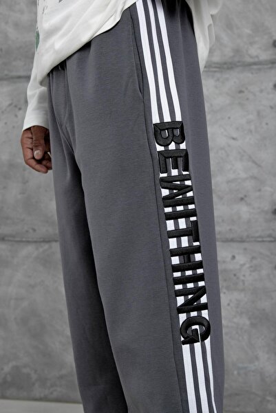 NOMARC Füme Bewithing Lettered Baggy Fit Sweatpants