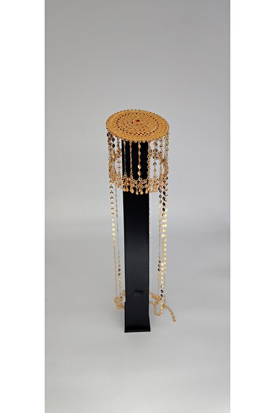 Generic Sheikha's head, 21-karat gold alternative