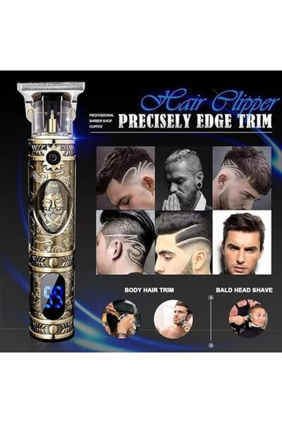 Generic Upgraded Hair Trimmer for Men – Professional Beard & Hair Clippers, USB Rechargeable,