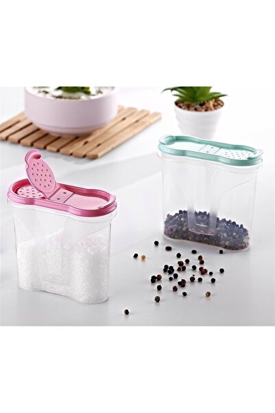 Go İthalat Major Spice Rack Spice Storage Box Container with Plastic Lid (5273)