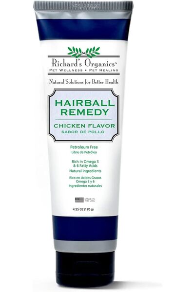 Veterinary Formula Solutions سينرجيلاب ريتشاردز، علاج كرات الشعر العضوي للقطط...