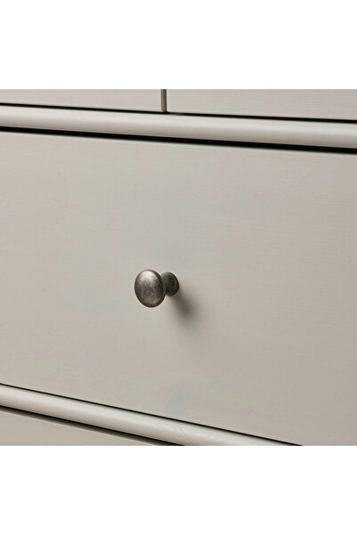 IKEA 8 çekmeceli şifonyer, gri, 171x50x91 cm