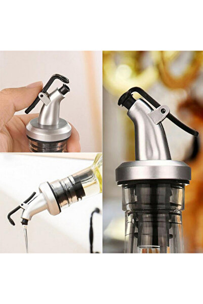Go İthalat Cap Bottle Tip Service Apparatus Dropper Oil Pot Stopper 3 Pcs (5273)