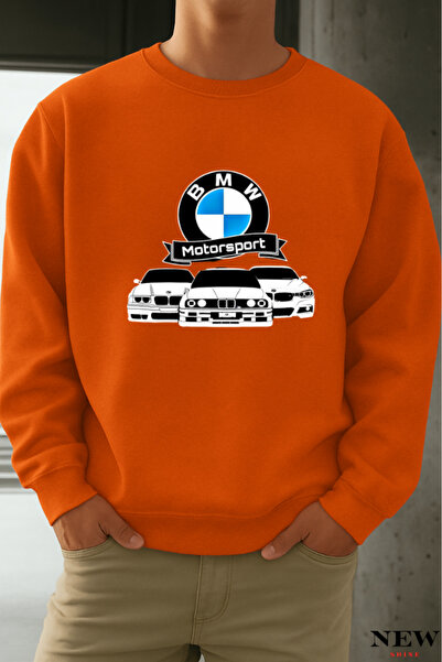 New Shine Printed Crew Neck Sweatshirt
