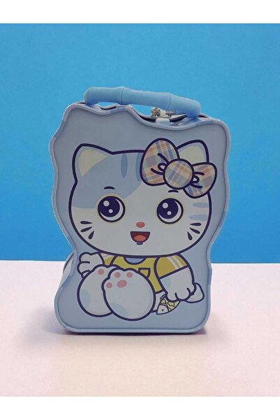 Mrt Character-Shaped Piggy Bank with Lock and Spare Key