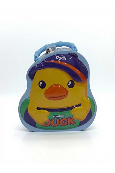 Mrt Character-Shaped Piggy Bank with Lock and Spare Key