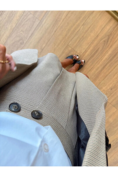 My Blog Mustard Jacket Shorts Set - 9546