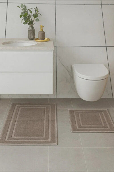 Özdilek Σετ 2 χαλιών μπάνιου μάρκας NEV