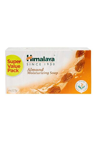 Himalaya صابون اللوز المرطب 125 جرام - عبوة من 6 قطع