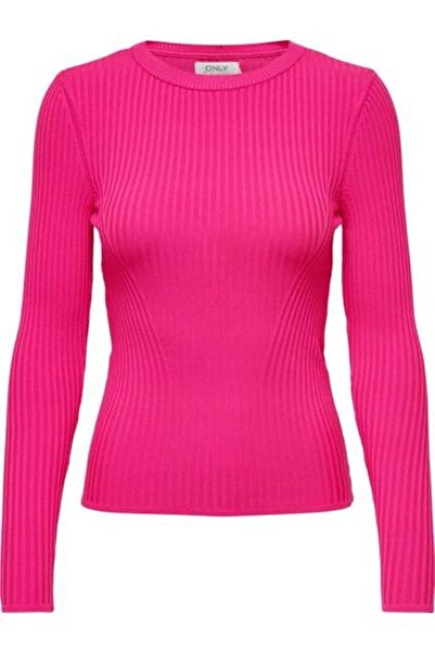ONLY Pulover pentru femei Onlibi Ls Rib Loose V-Neck Cc Knt 15351121