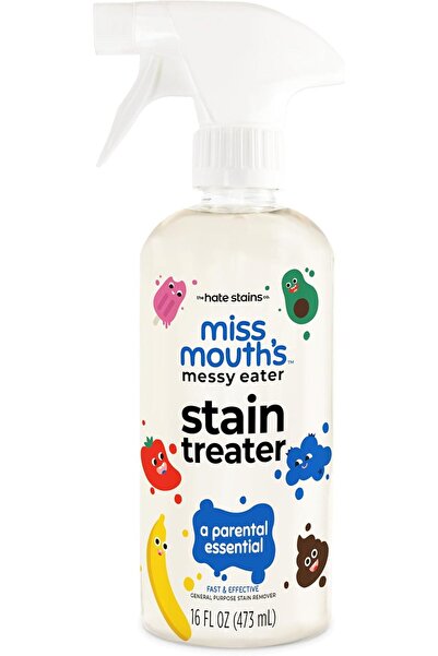 Miss Mouth بخاخ معالجة البقع Messy Eater Stain Treatment سعة 16 أونصة