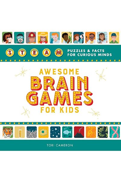 Sourcebooks ألعاب ذكاء رائعة للأطفال - ألغاز وحقائق Steam للعقول الفضولية