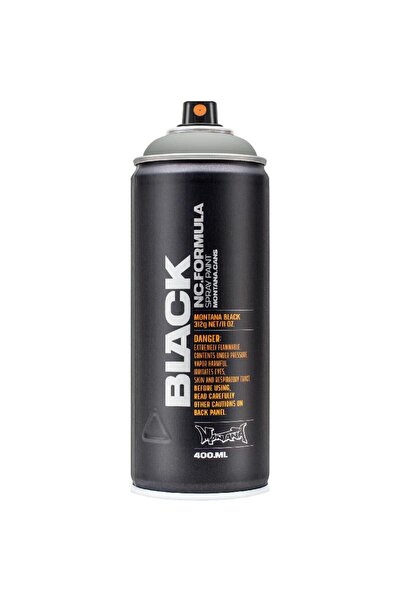 Montana Cans Black Spray Paint High Quality 400 ml