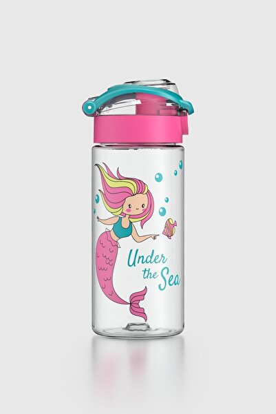 Renga Saga Patterned 500 ml Tritan Children's Water Bottle 912014 Pink