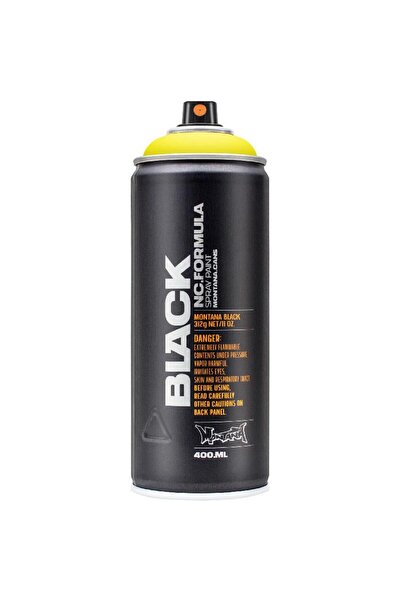Montana Cans Black Spray Paint High Quality 400 ml