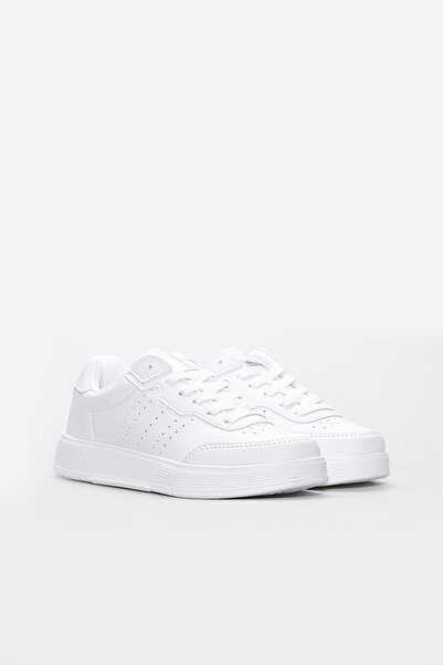 Ayakkabıhane White Unisex Thermo Sole Children's Casual Shoes Ah1E66661263