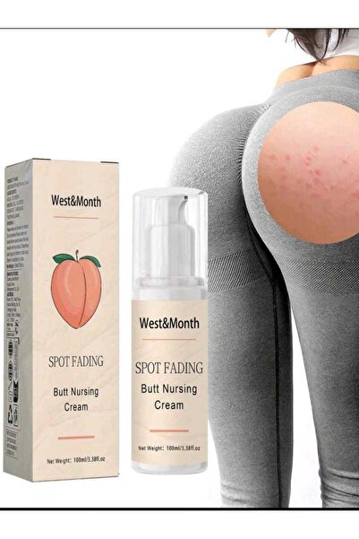 West Month كريم لعلاج حب الشباب في المؤخرة، 100 مل، يرطب ويفتح البشرة، ويوفر ...